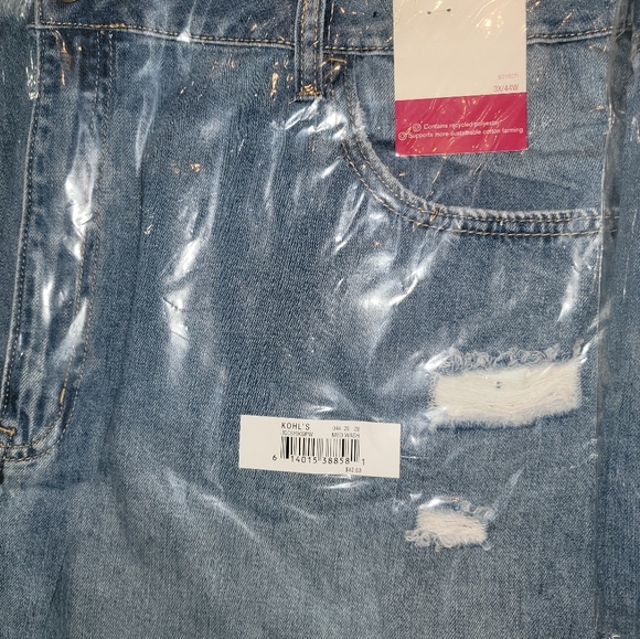 NEW So Denim Midi Skirt Juniors Plus size 2X or 3X - Picture 6 of 7